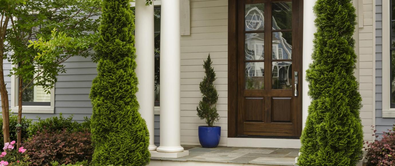 beautiful home entryway